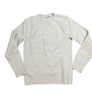 JW Anderson X UNIQLO Kids Cream Wool Blend Sweater Size 13
